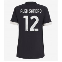 Fotbalové Dres Juventus Alex Sandro #12 Dámské Alternativní 2023-24 Krátký Rukáv